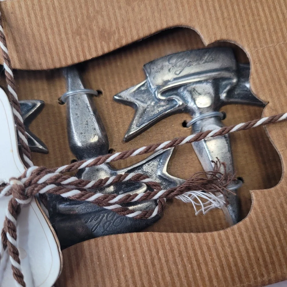 Pottery Barn Wine Pull Bottle Opener, Cheese Markers & Wine Charms New Old Stock
